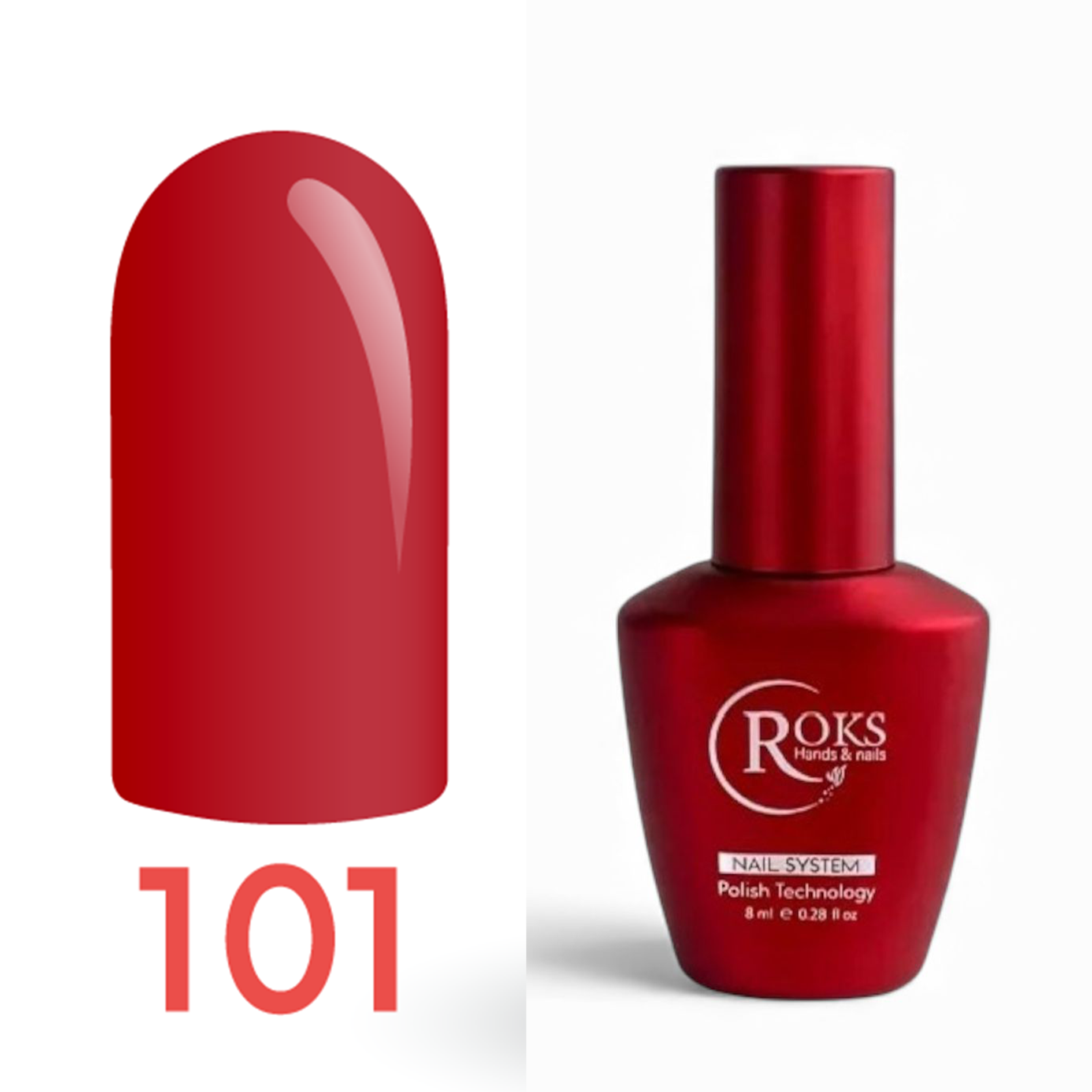 Roks Kalıcı Oje (Gel Polish) 8ml No:101