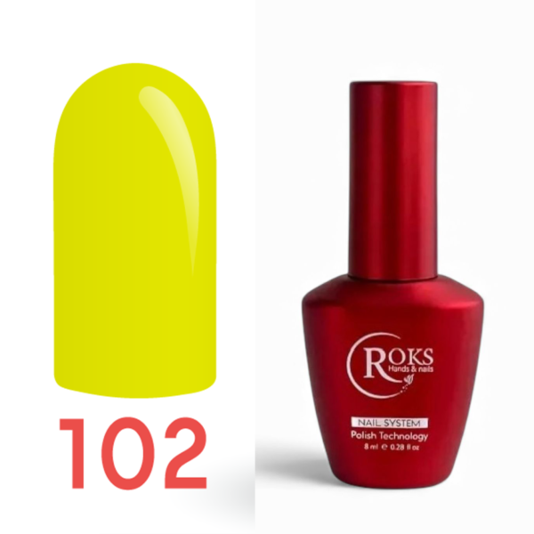 Roks Kalıcı Oje (Gel Polish) 6ml No:102