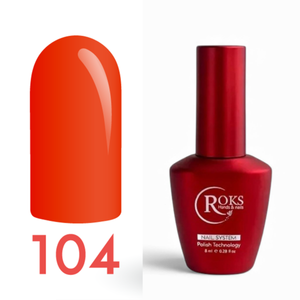 Roks Kalıcı Oje (Gel Polish) 6ml No:104