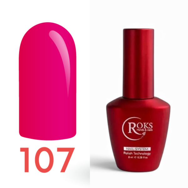 Roks Kalıcı Oje (Gel Polish) 6ml No:107