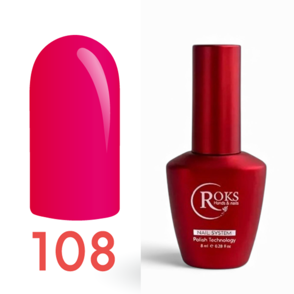 Roks Kalıcı Oje (Gel Polish) 6ml No:108