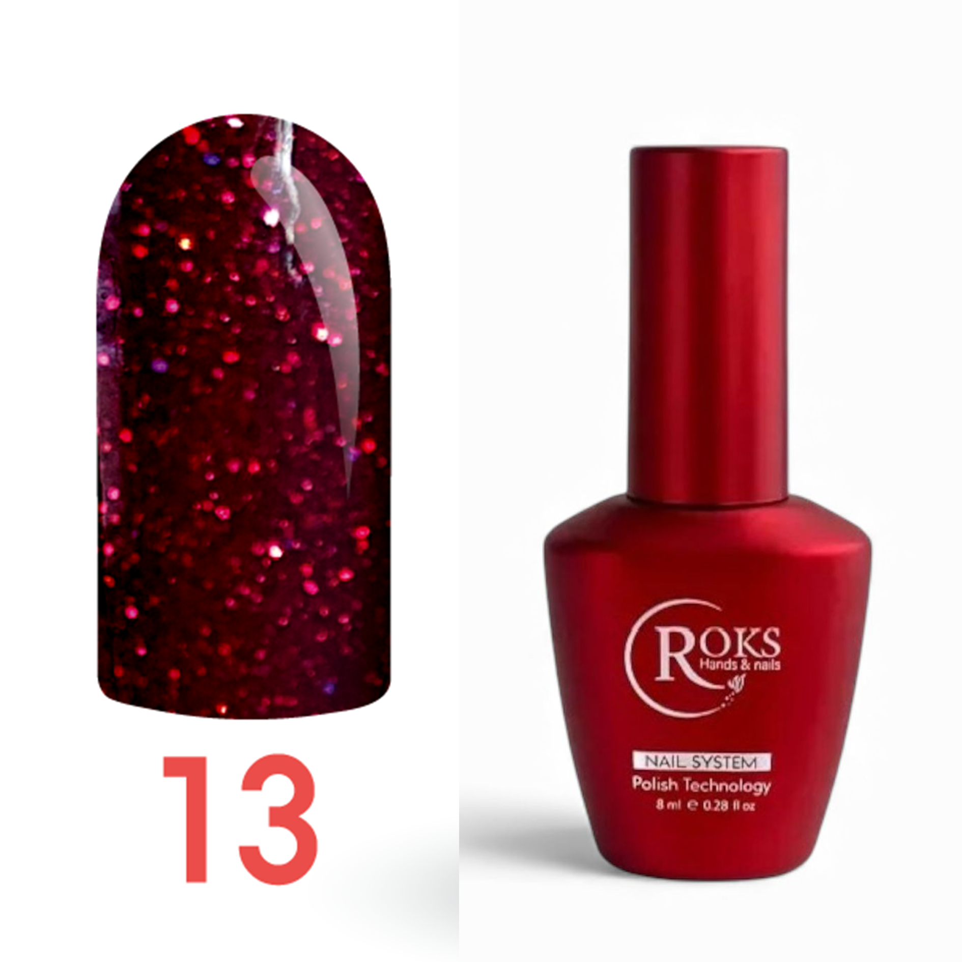 Roks Kalıcı Oje (Gel Polish) 6ml No:13