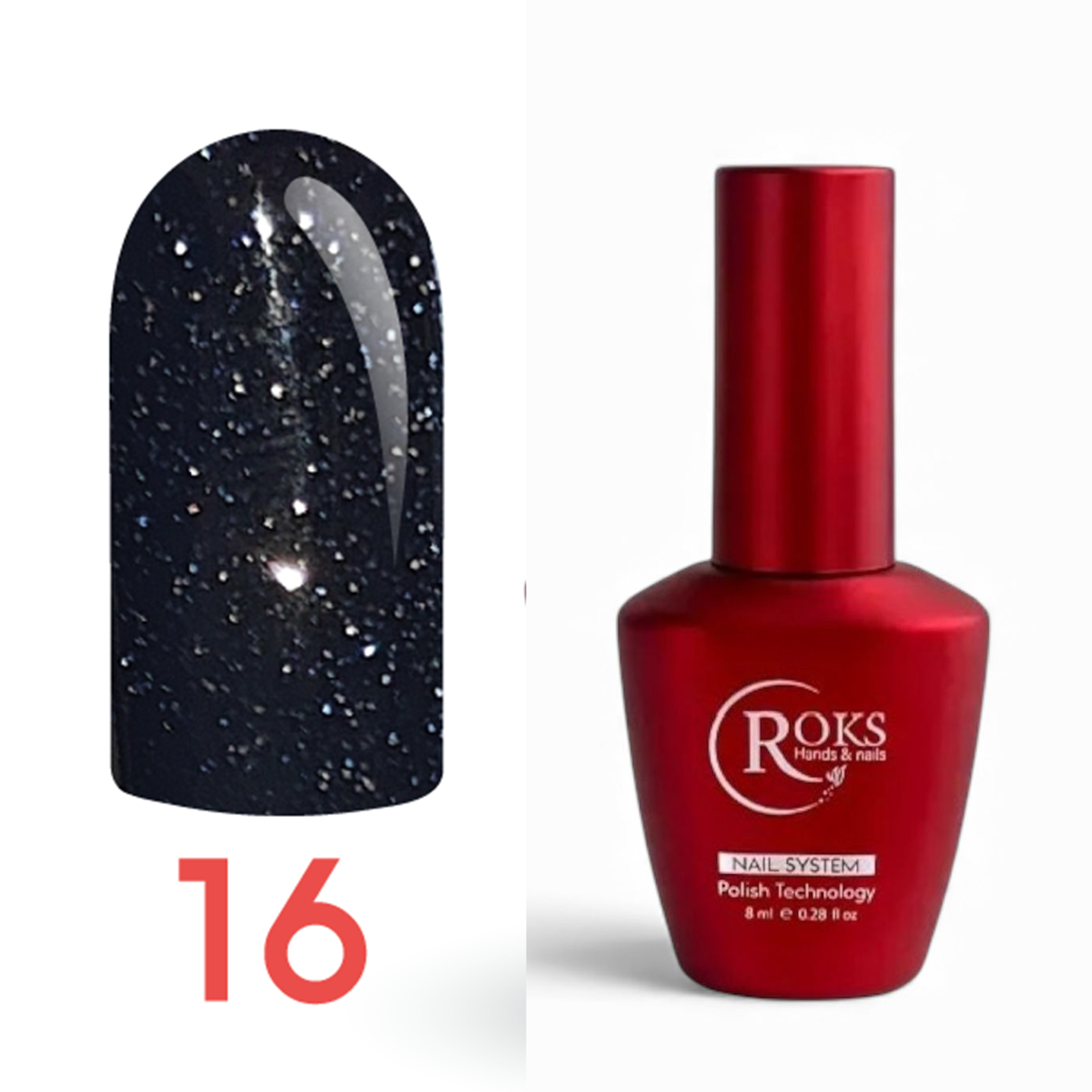Roks Kalıcı Oje (Gel Polish) 8ml No:16