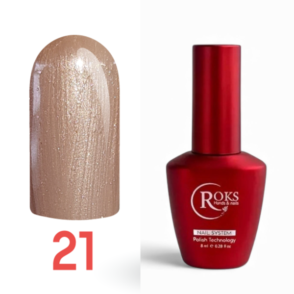 Roks Kalıcı Oje (Gel Polish) 6ml No:21