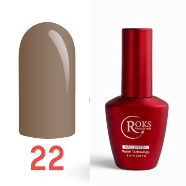 Roks Kalıcı Oje (Gel Polish) 6ml No:22