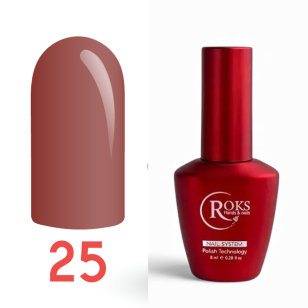Roks Kalıcı Oje (Gel Polish) 8ml No:25