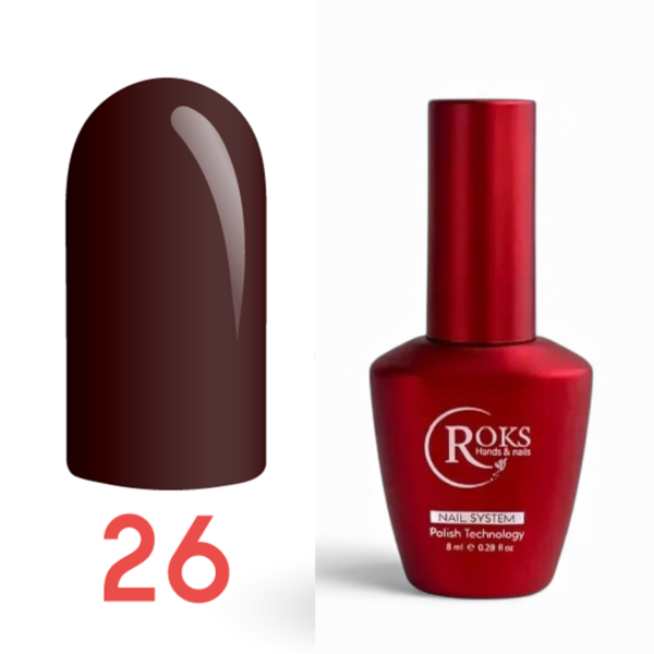 Roks Kalıcı Oje (Gel Polish) 8ml No:26
