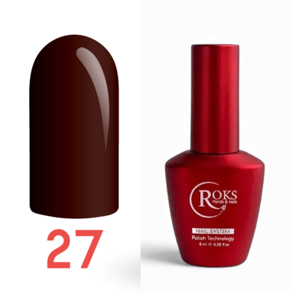 Roks Kalıcı Oje (Gel Polish) 8ml No:27