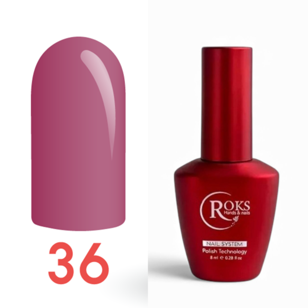 Roks Kalıcı Oje (Gel Polish) 8ml No:36