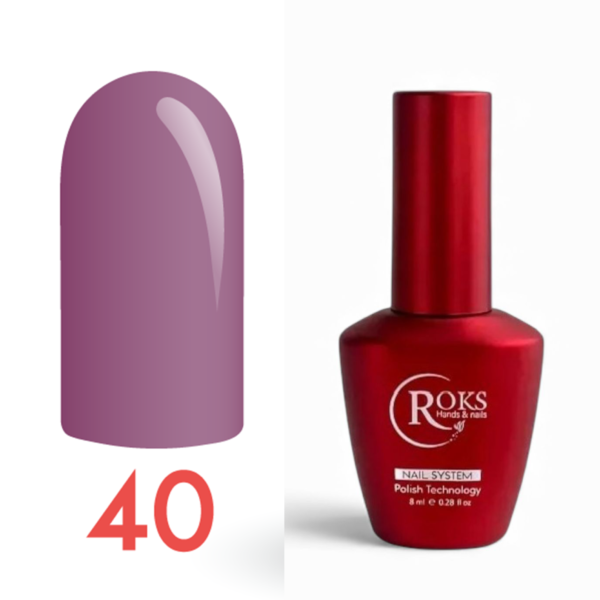 Roks Kalıcı Oje (Gel Polish) 6ml No:40