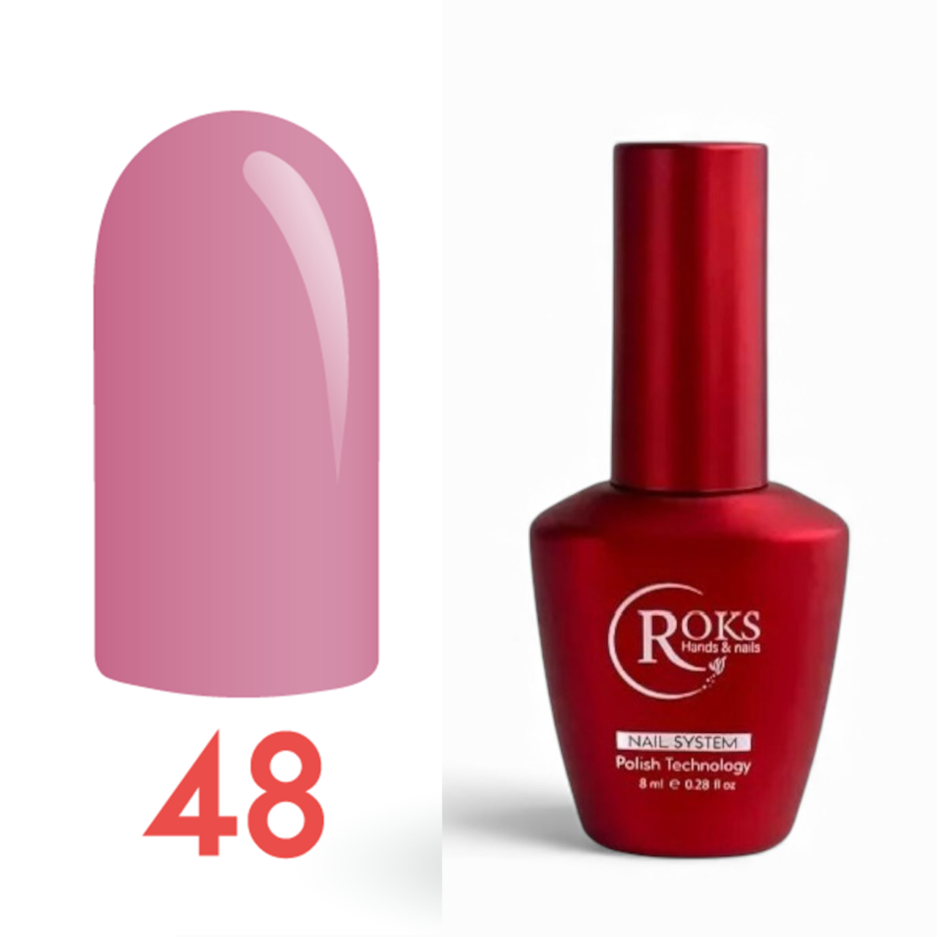 Roks Kalıcı Oje (Gel Polish) 6ml No:48