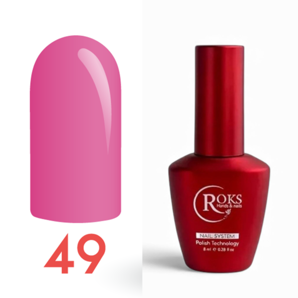 Roks Kalıcı Oje (Gel Polish) 6ml No:49