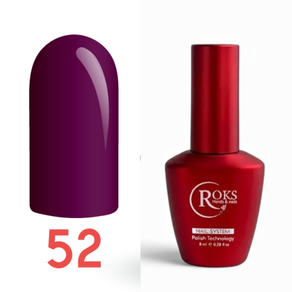 Roks Kalıcı Oje (Gel Polish) 6ml No:52
