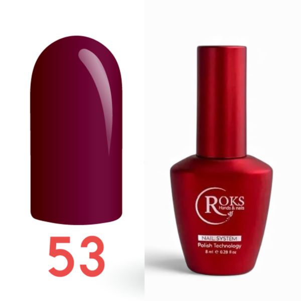 Roks Kalıcı Oje (Gel Polish) 6ml No:53