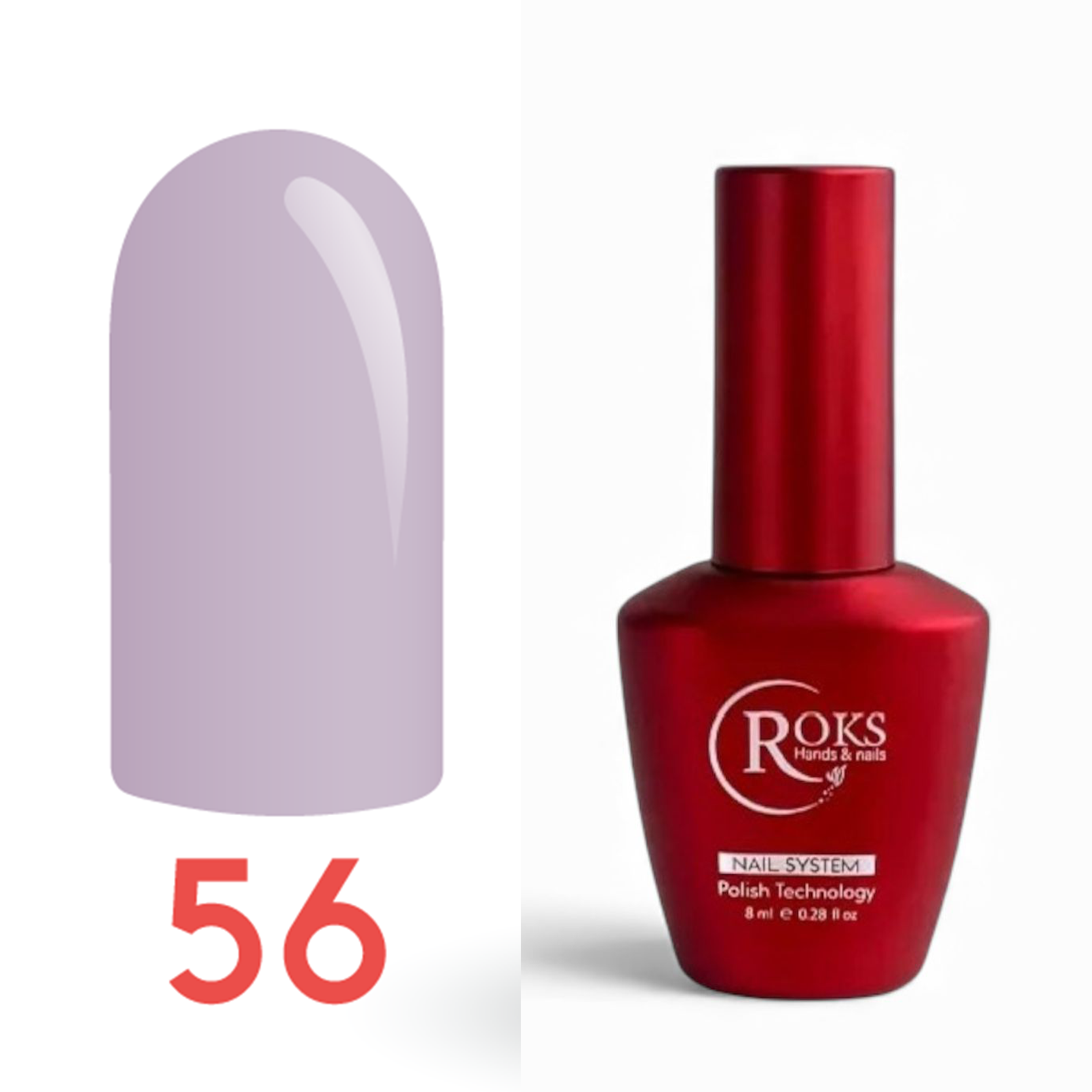 Roks Kalıcı Oje (Gel Polish) 8ml No:56