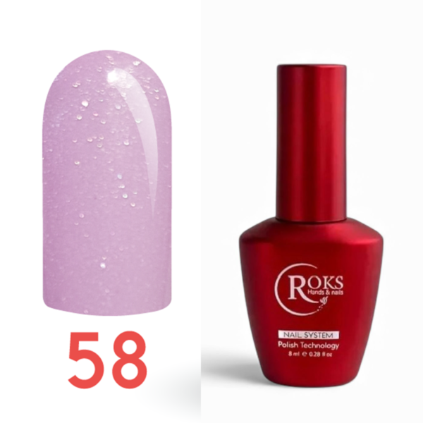 Roks Kalıcı Oje (Gel Polish) 6ml No:58