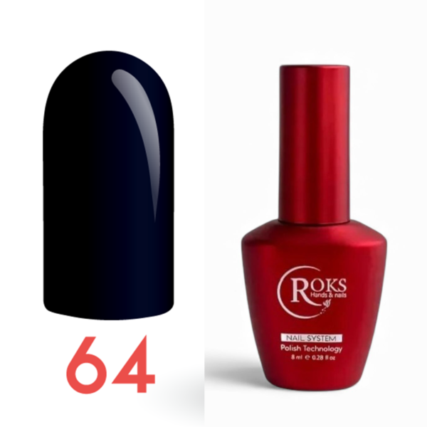 Roks Kalıcı Oje (Gel Polish) 8ml No:64