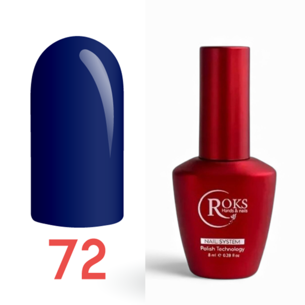 Roks Kalıcı Oje (Gel Polish) 8ml No:72