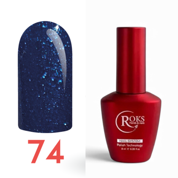 Roks Kalıcı Oje (Gel Polish) 8ml No:74