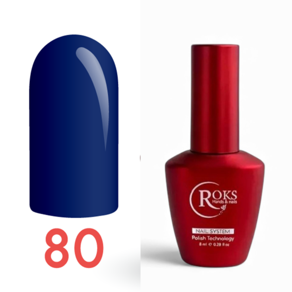 Roks Kalıcı Oje (Gel Polish) 6ml No:80