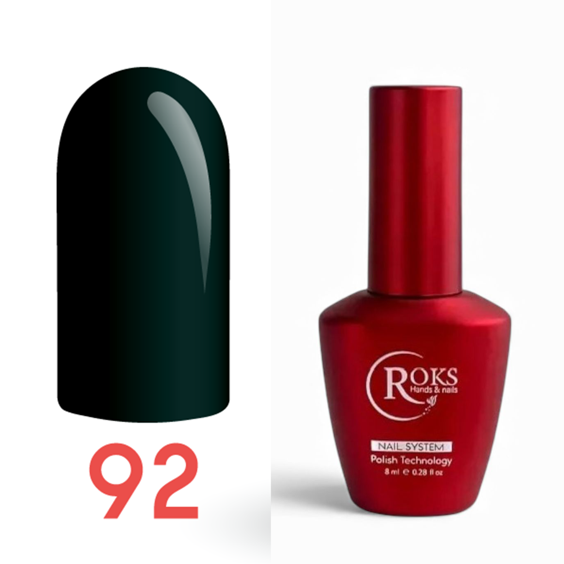 Roks Kalıcı Oje (Gel Polish) 8ml No:92