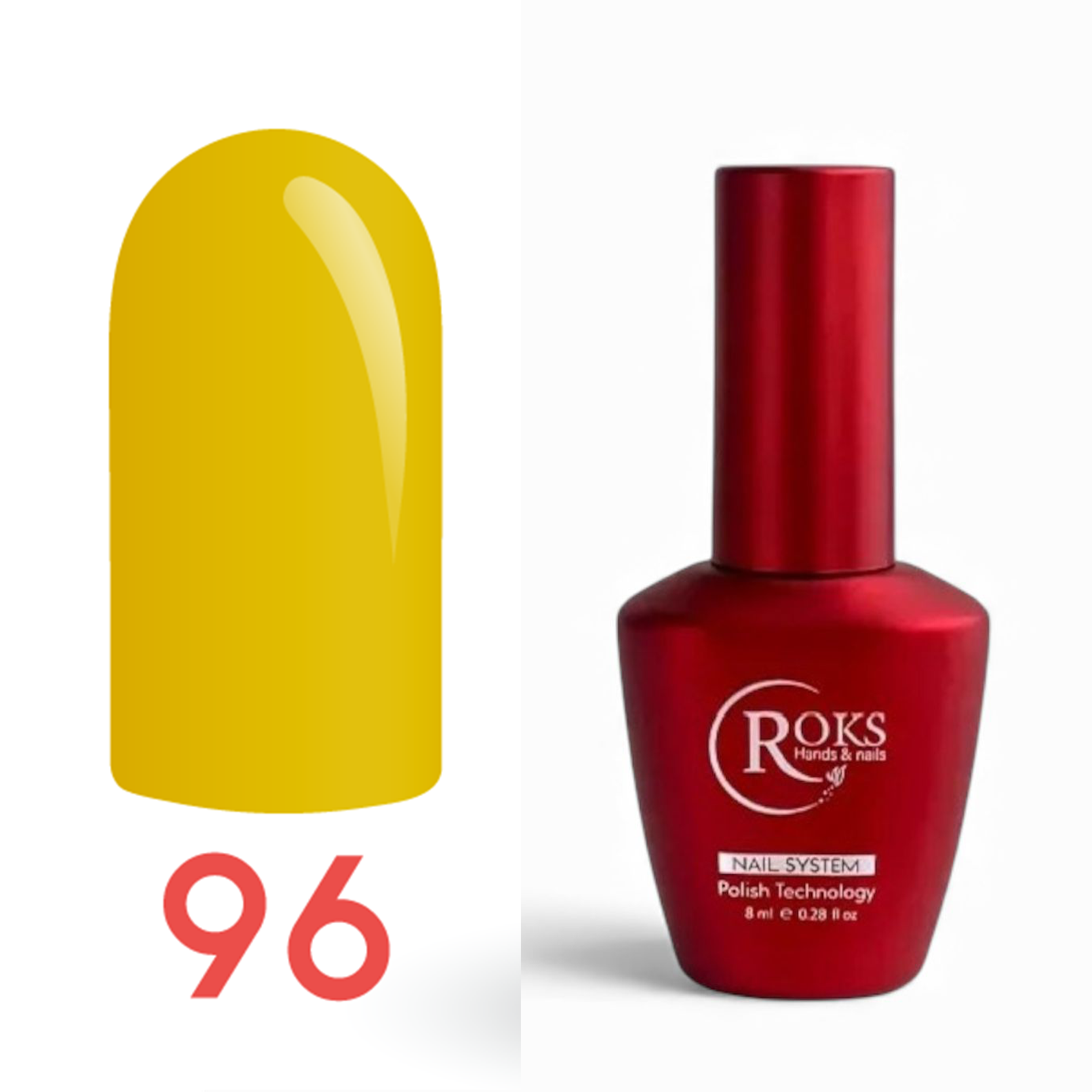 Roks Kalıcı Oje (Gel Polish) 6ml No:96