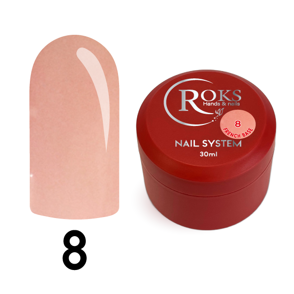 Roks French Base No:08 30ml