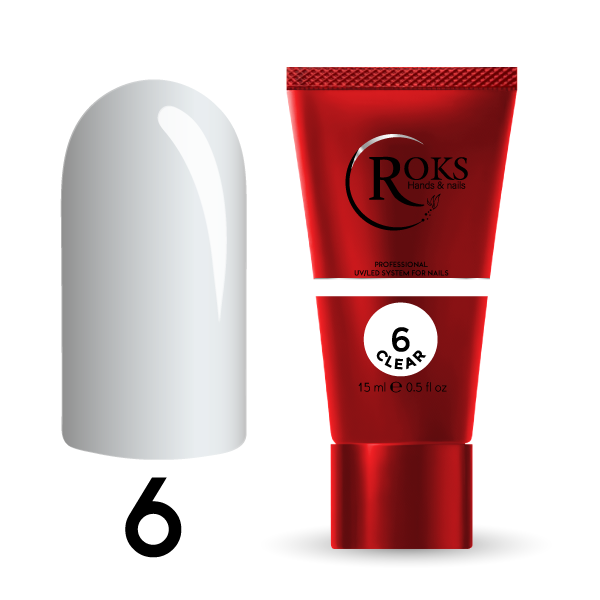 Roks Akrilik Jel - Acryl Gel 15ml No:06