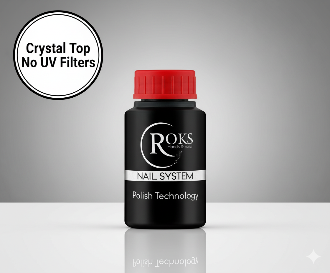 Roks Crystal Top 30ML (Kristal Top) No Uv Filters