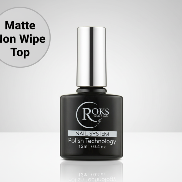 ROKS Matte Non Wipe Top Coat 12ML