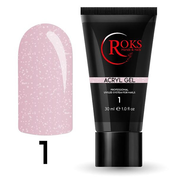 Roks Akrilik Jel - Acryl Gel 15ml No:01