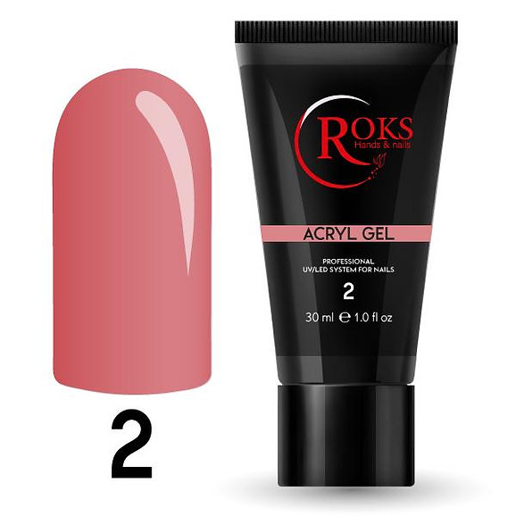 Roks Akrilik Jel - Acryl Gel 30ml No:02