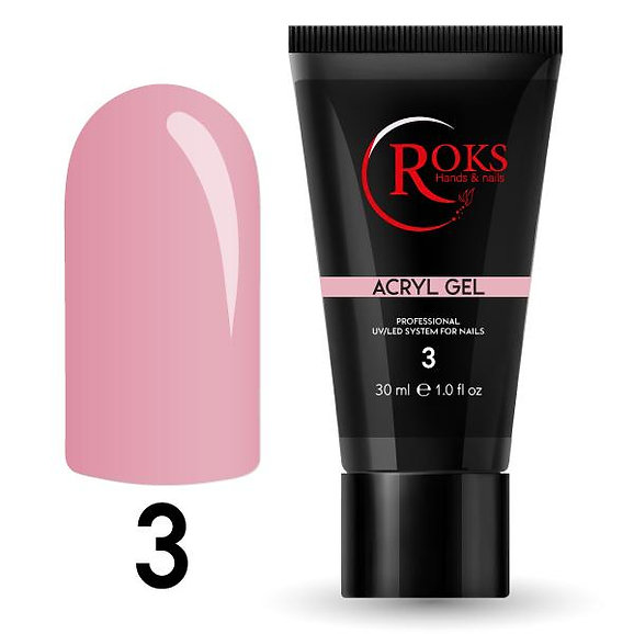 Roks Akrilik Jel - Acryl Gel 30ml No:03