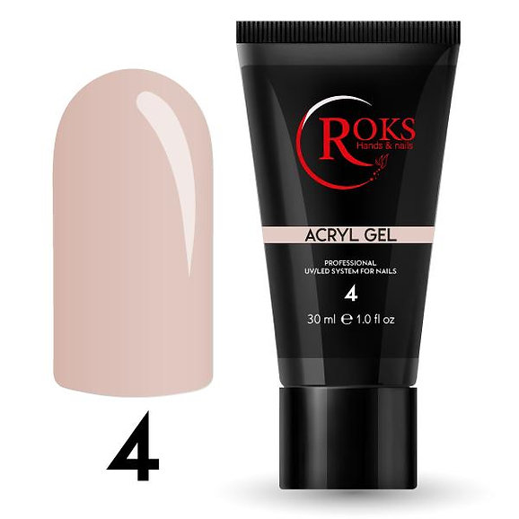 Roks Akrilik Jel - Acryl Gel 30ml No:04