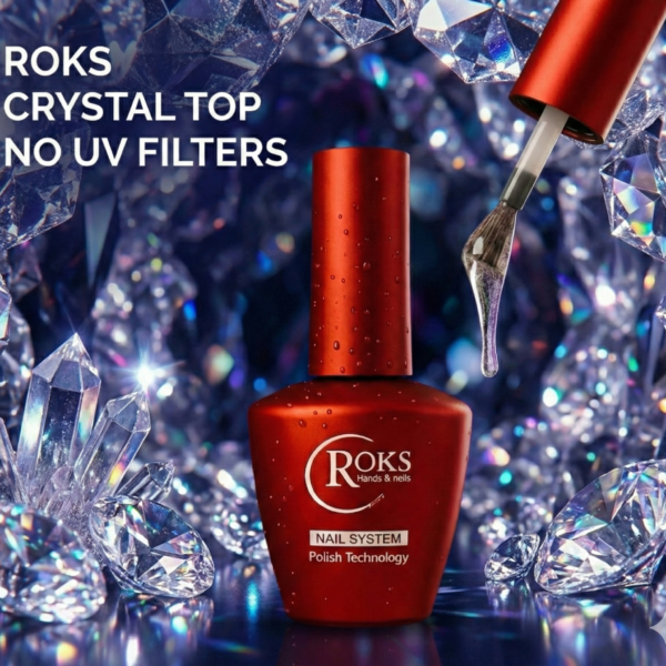 ROKS No Uv Filters Crystal Top 12ML