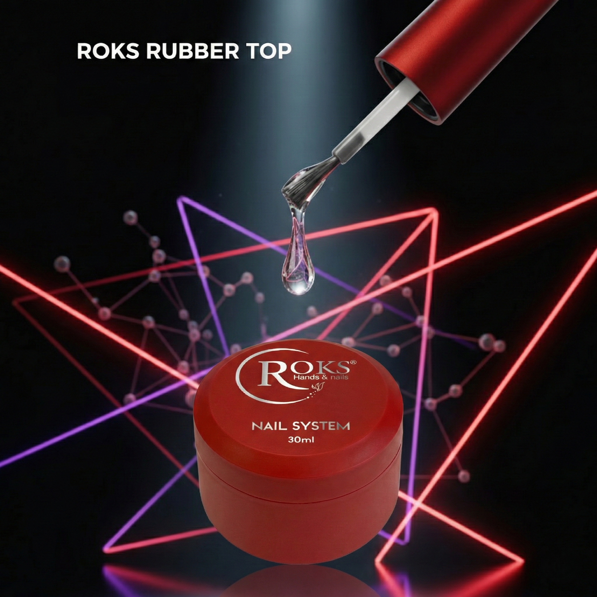 Roks Rubber Top 30ML Kavanoz