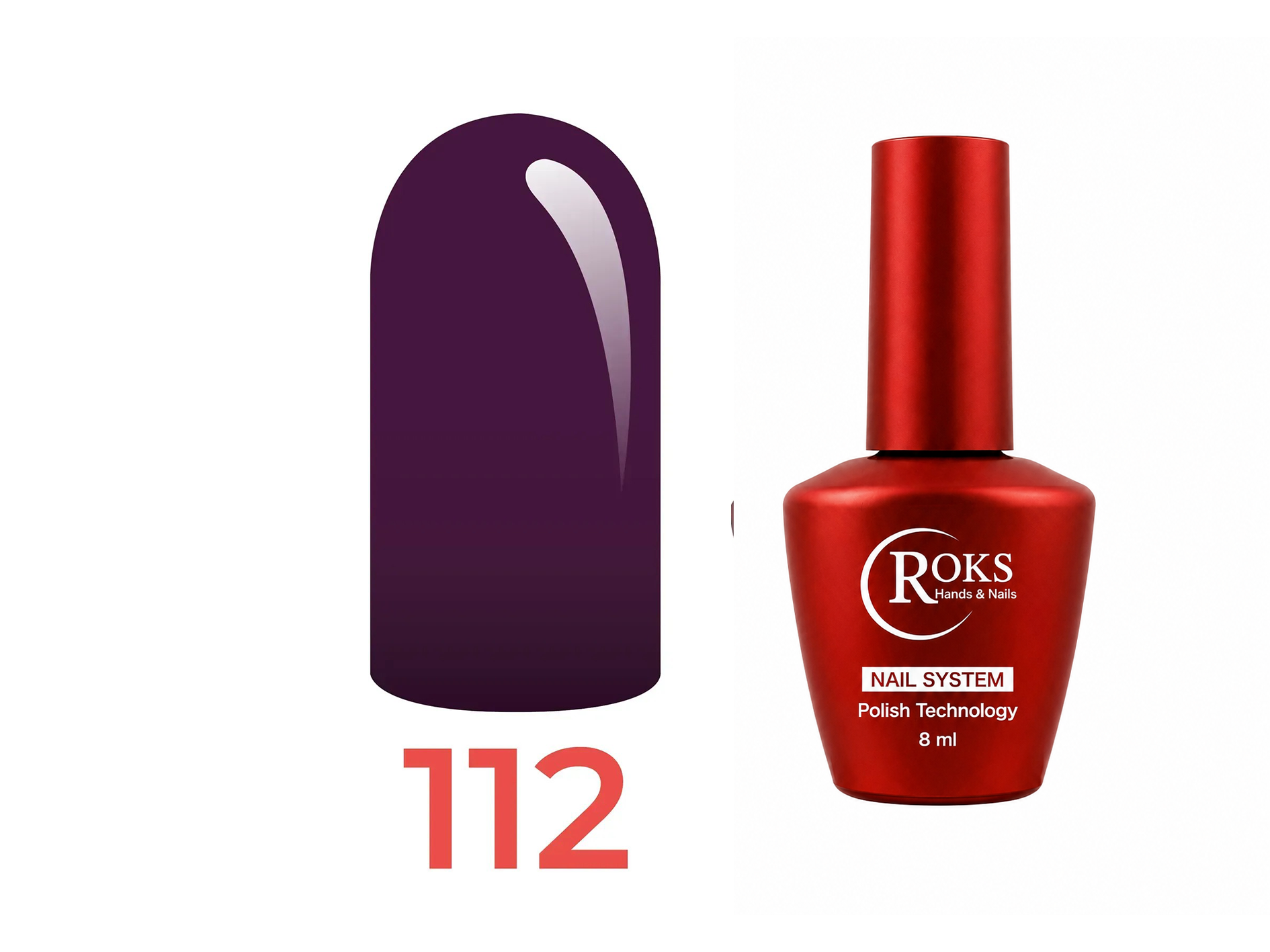 Roks Kalıcı Oje (Gel Polish) 8ml No:112
