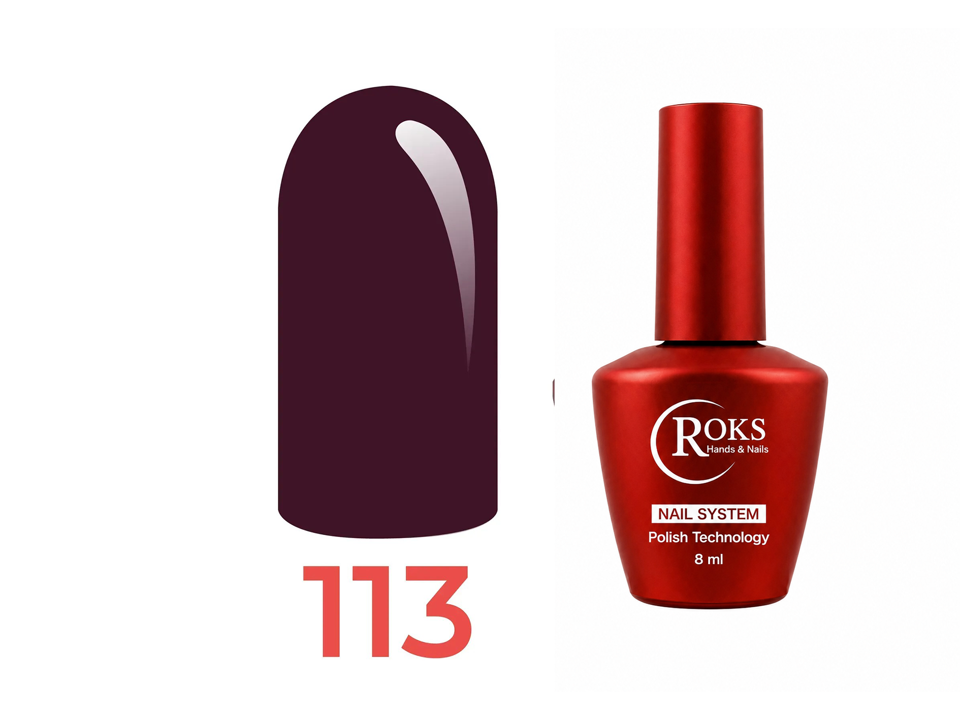 Roks Kalıcı Oje (Gel Polish) 8ml No:113