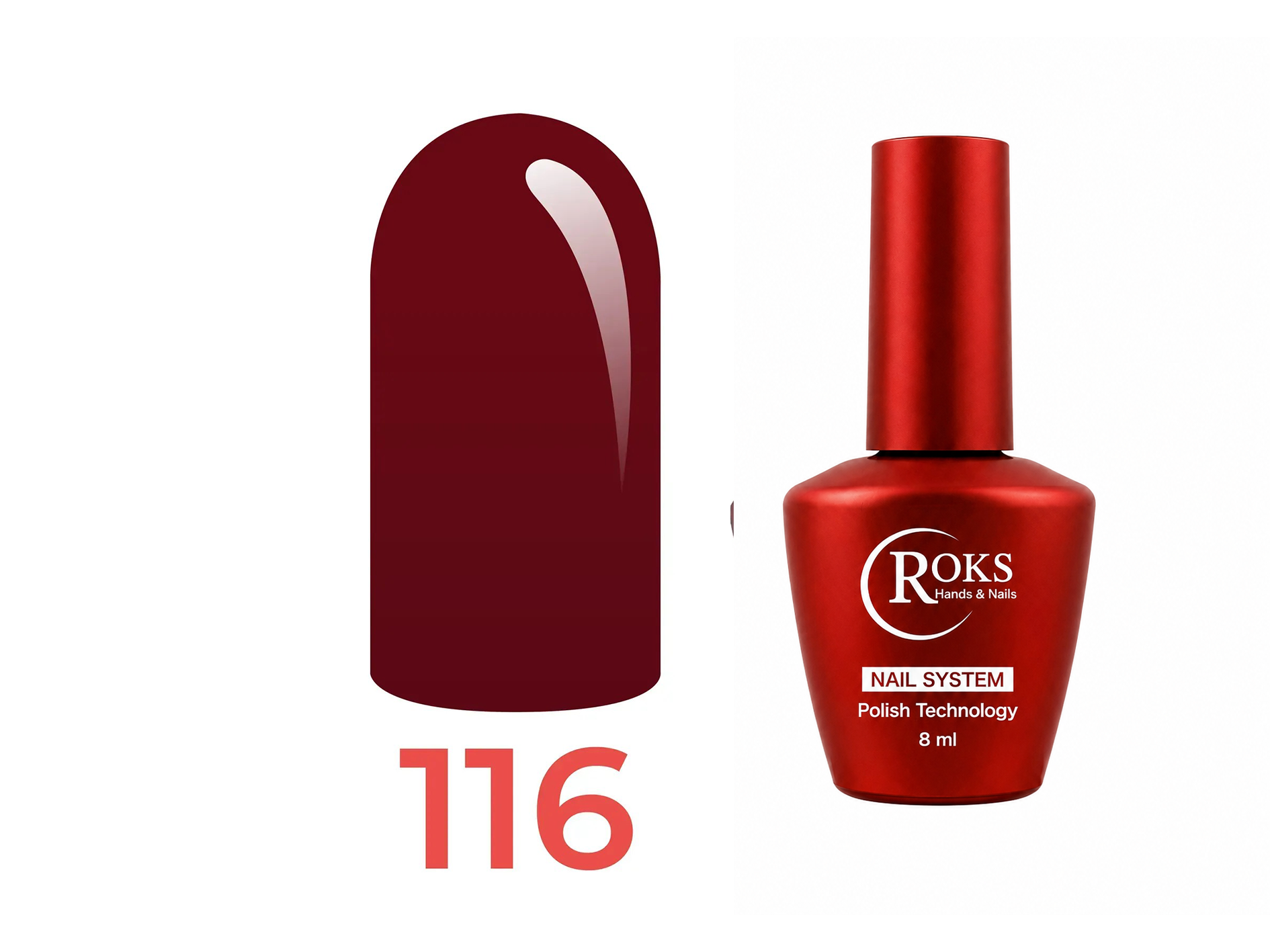 Roks Kalıcı Oje (Gel Polish) 8ml No:116