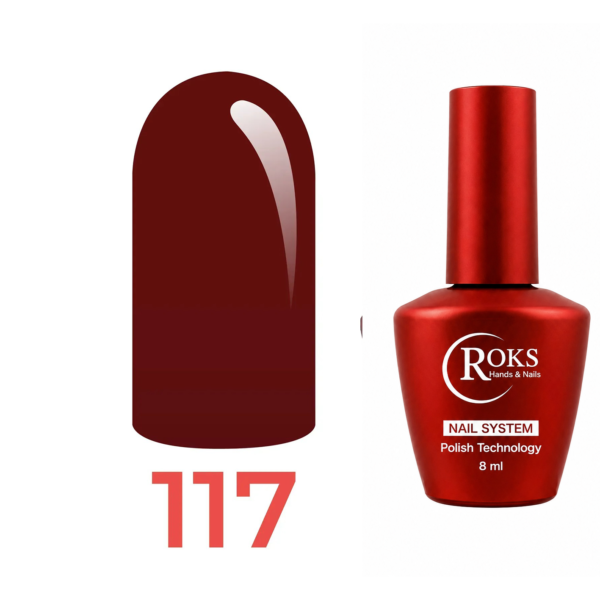 Roks Kalıcı Oje (Gel Polish) 8ml No:117