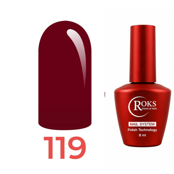 Roks Kalıcı Oje (Gel Polish) 8ml No:119