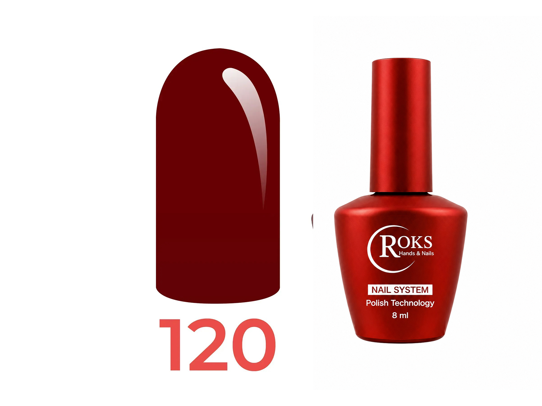 Roks Kalıcı Oje (Gel Polish) 8ml No:120