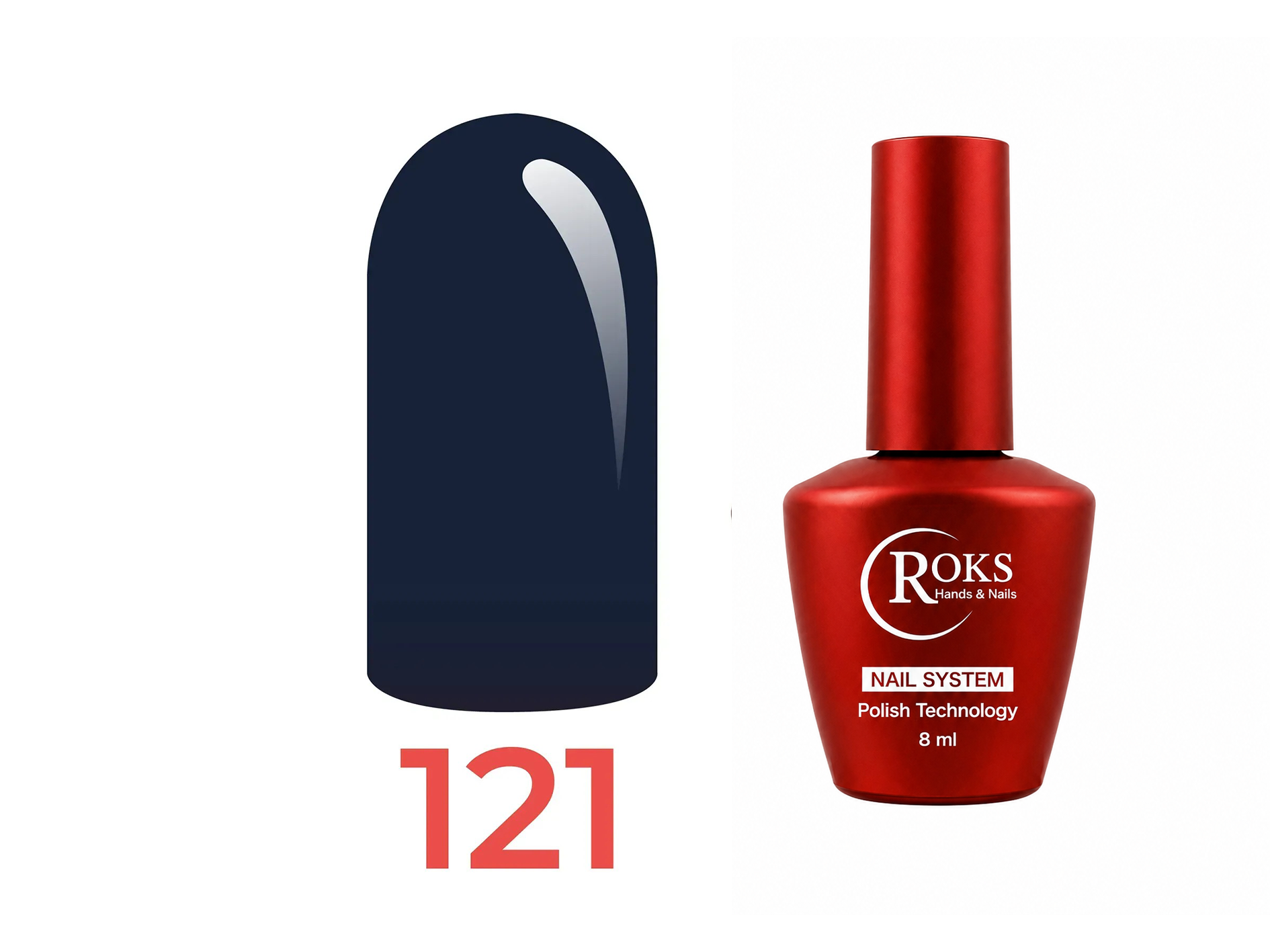 Roks Kalıcı Oje (Gel Polish) 8ml No:121