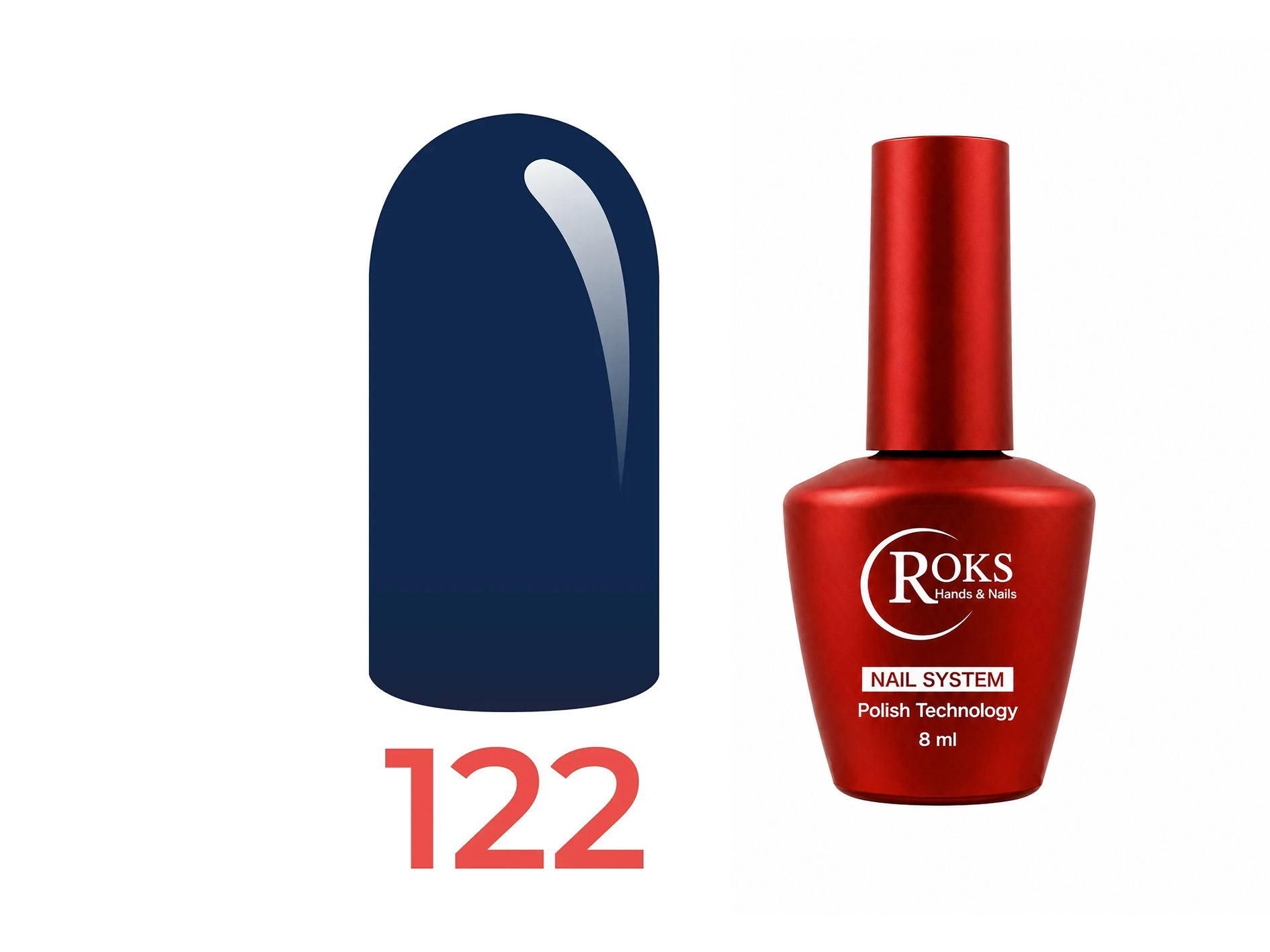 Roks Kalıcı Oje (Gel Polish) 8ml No:122