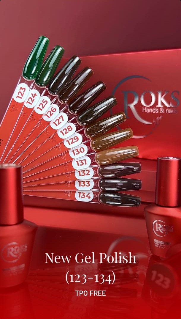 Roks Kalıcı Oje (Gel Polish) 8ml No:124 - Görsel 3