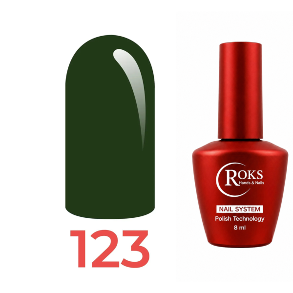 Roks Kalıcı Oje (Gel Polish) 8ml No:123