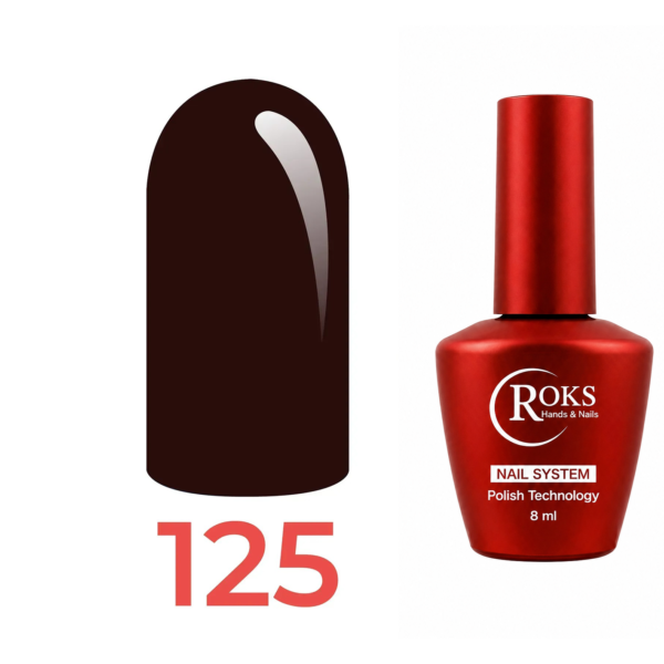 Roks Kalıcı Oje (Gel Polish) 8ml No:125