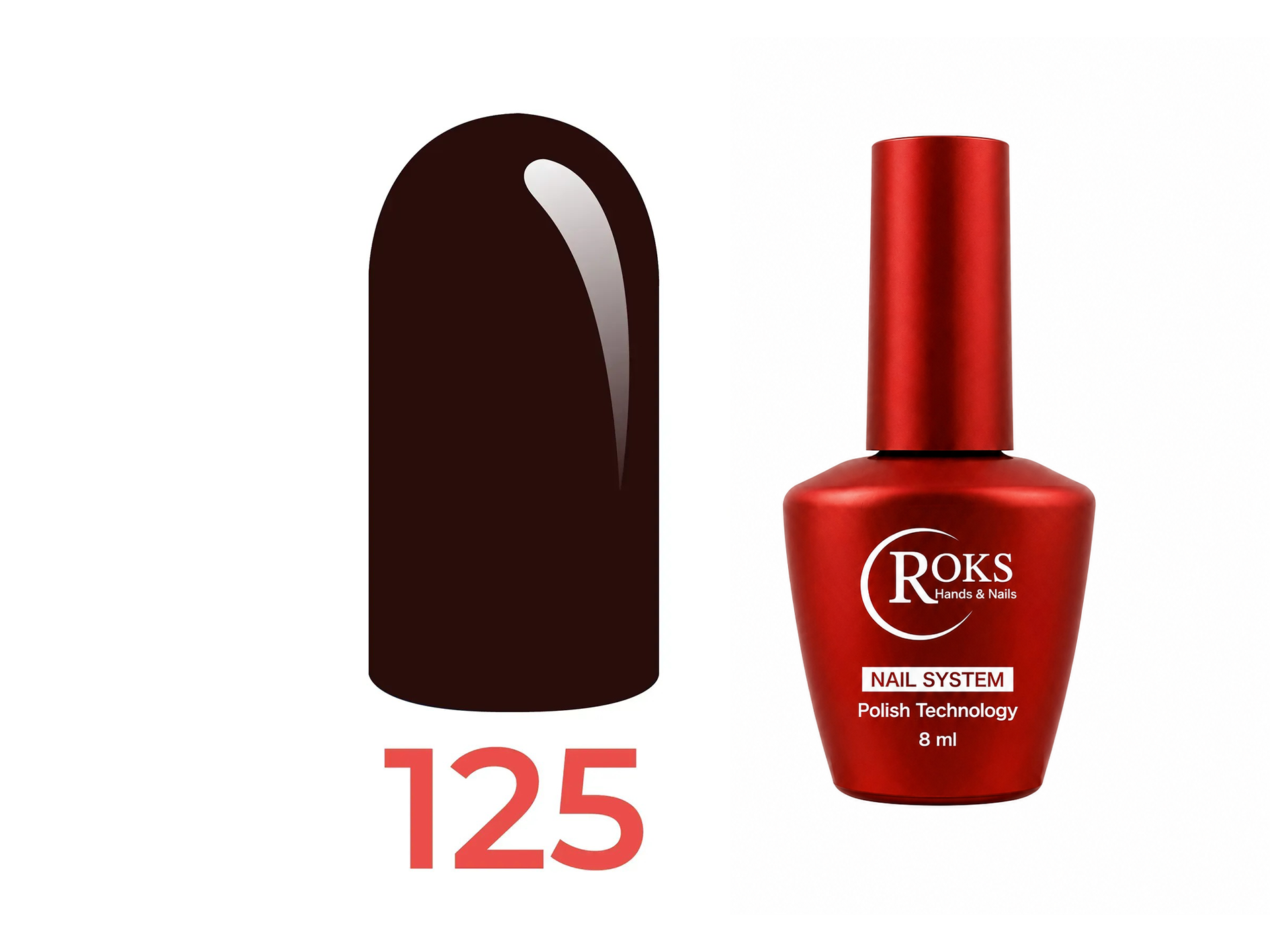 Roks Kalıcı Oje (Gel Polish) 8ml No:125