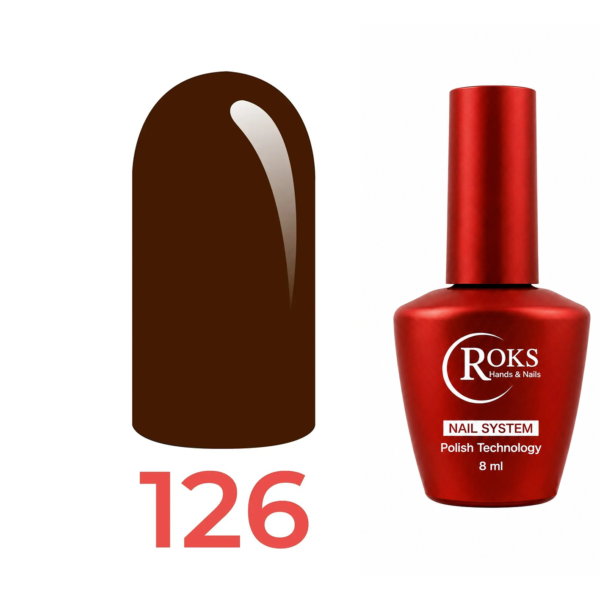 Roks Kalıcı Oje (Gel Polish) 8ml No:126