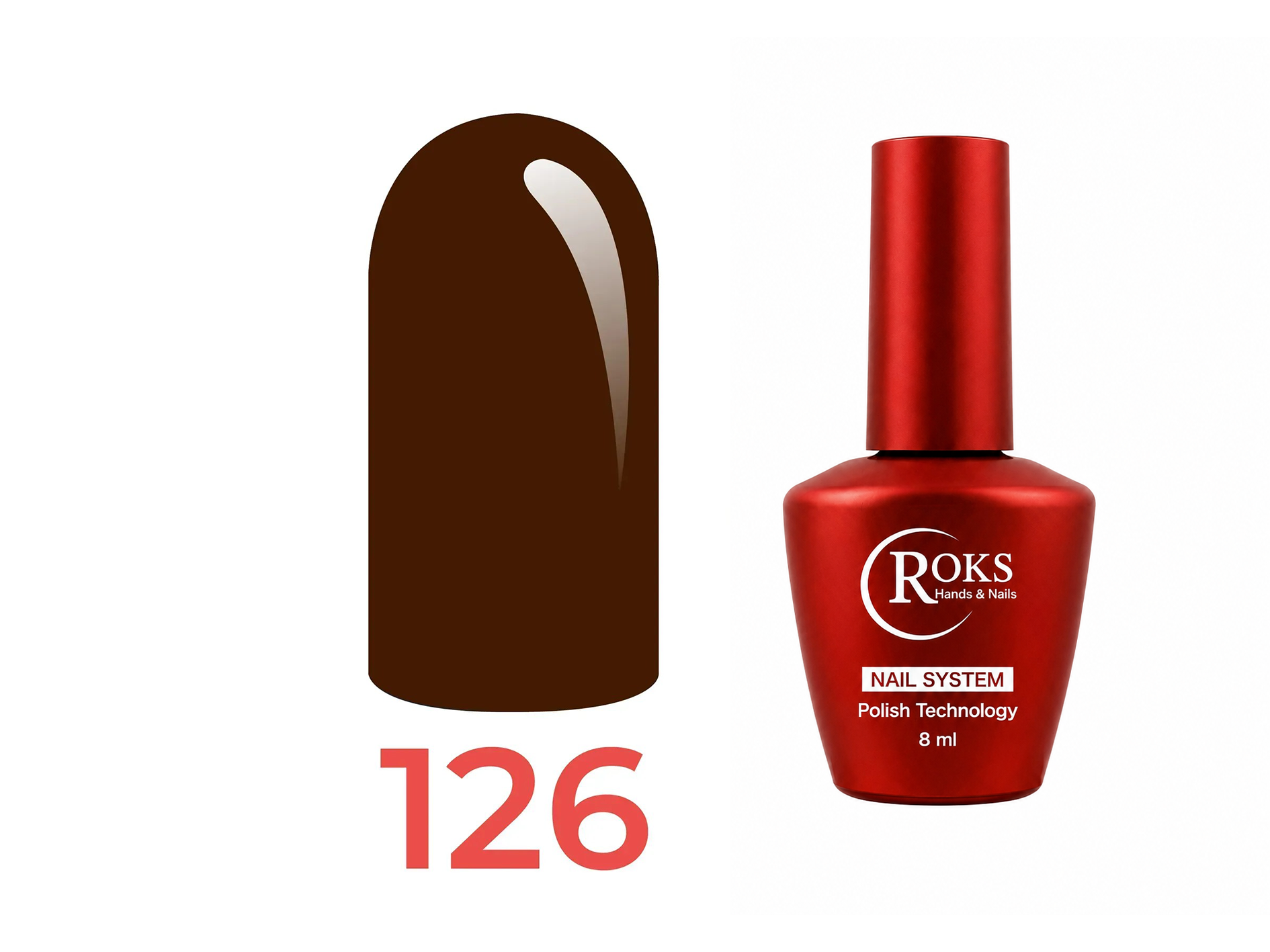 Roks Kalıcı Oje (Gel Polish) 8ml No:126